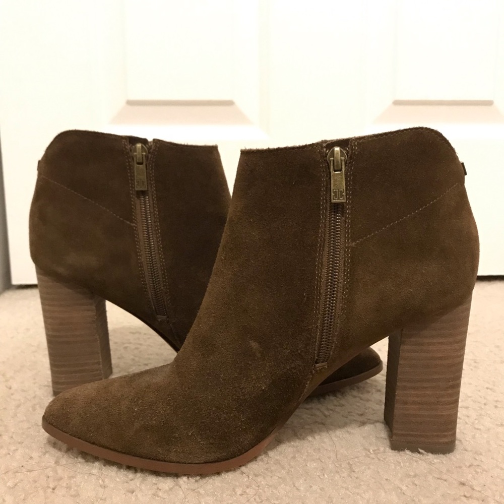 Nordstrom - Brown Suede Ankle Boots (11)